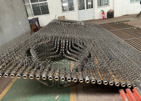 Membranlı kazan Su duvarları Alaşımlı çelik Yüksek sıcaklıklara dayanır