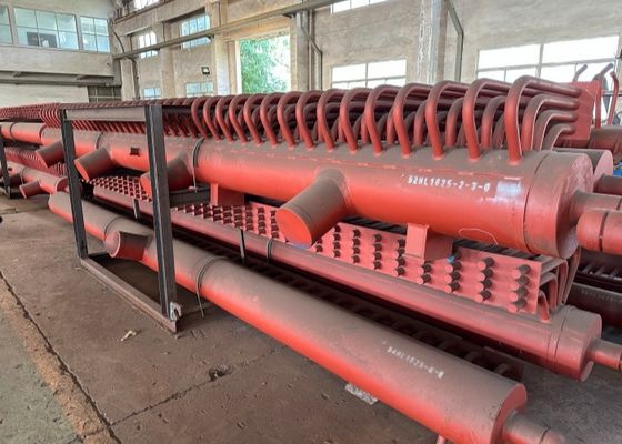 Uzunluğu 23000mm Kazan Buhar Başlığı Sıcaklık Değiştiricisi Su Tüpü