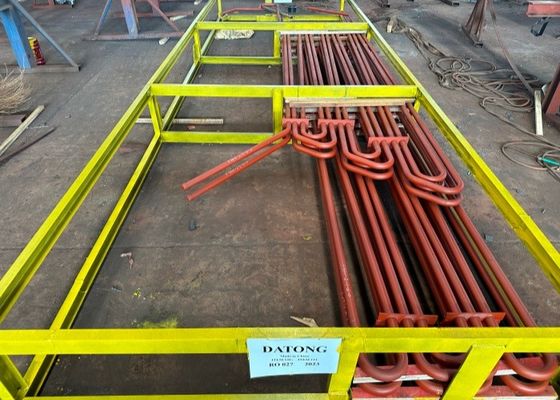 Sıcaklığa dayanıklı çelik Süper ısıtıcı Kazan Aksesuarları ISO Süper ısıtıcı Kazan İçinde