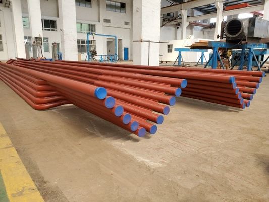Isıtma elemanı kazanı gazla çalışan buhar kazanı için su duvar paneli yedekleri