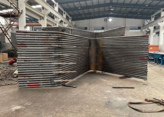 ASME Enerji tasarrufu kazan Membran Duvarı Su Duvarı Panelleri Kazan