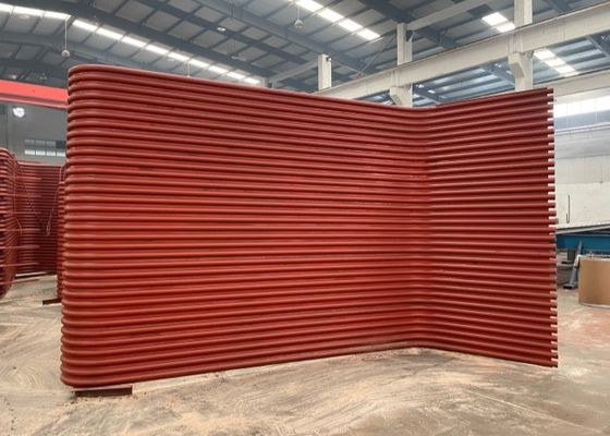 Özel kazan parçası Su Duvarı Panel Membran Duvarı