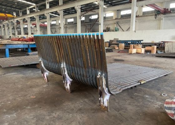 Isıtma elemanı kazanı gazla çalışan buhar kazanı için su duvar paneli yedekleri