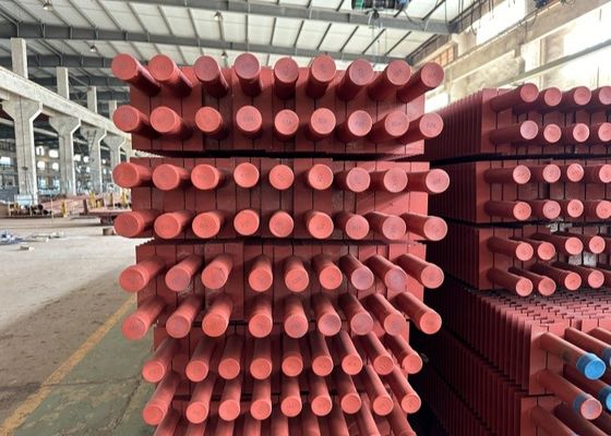 Bakır Alaşım Fin ve Tube kanatlı alüminyum boru 0.5-3mm kanat derinliği
