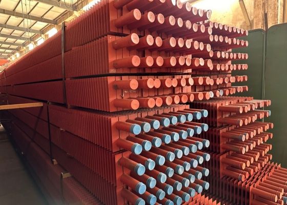 Yüksek verimlilikli kazan H Fin tüp Bakır alaşımı 12.7-18mm Temel boru OD