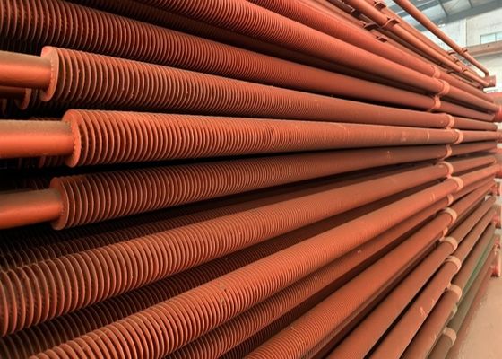 Alüminyum 1060 Spiral Fin Tube Isı Transfer Tüpleri korozyona dayanıklı