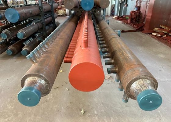 Elektrik Santrali Buhar Başlığı Boiler Su Tüpü ISO Sertifikasyonu