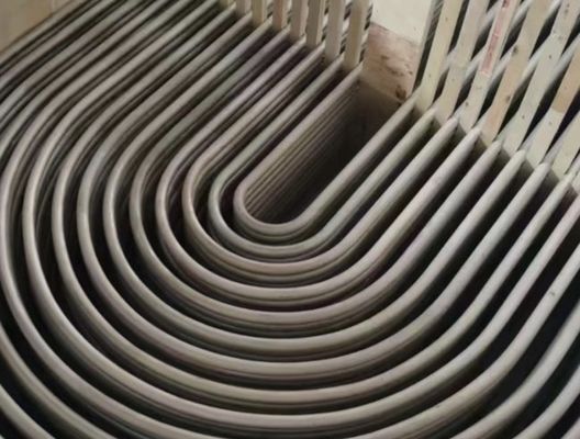 Çıplak serpentin tüp özel kabuğu ve tüp ısı değiştiricisi 1500mm