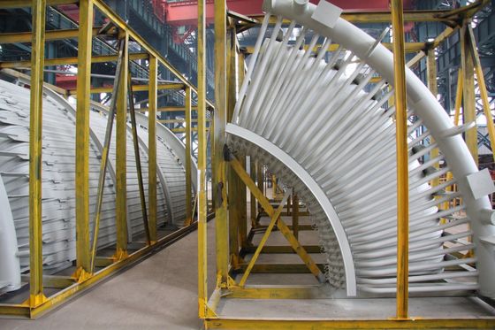 Yüksek kapasiteli Endüstriyel Cyclone Separator Endüstriyel Toz Cyclone