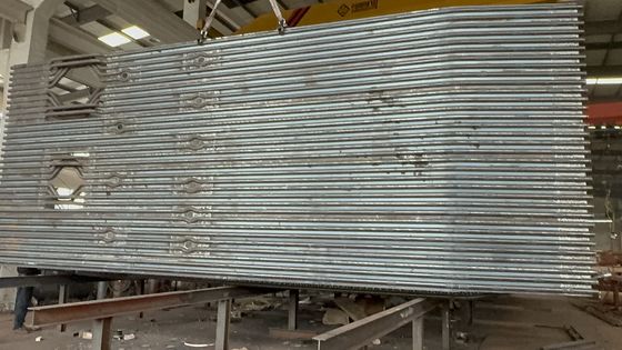 ISO/ASME/SGS Standart kaynak zarı duvar kazan parçaları Su duvar panelleri