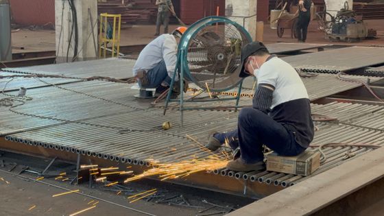 Enerji tasarrufu kazan membran duvarı ateş / su borusu ve özel yapı