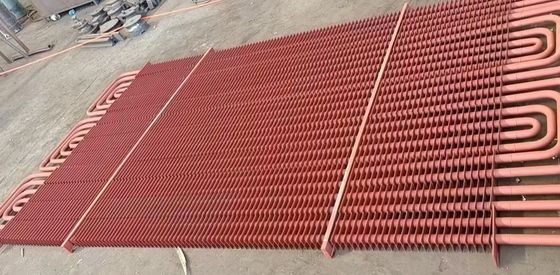 ASTM H Fin Tube Heat Exchanger Fin Tube Boiler için dikişsiz Fin Tube