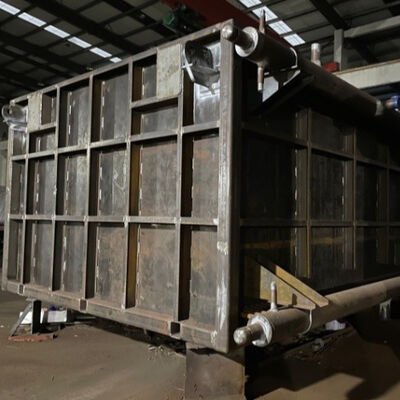 Sağlam kazan buharı başlığı, kapsamlı kontrol prosedürleri ile 6300 tona kadar basın kapasitesini taşıyabilir