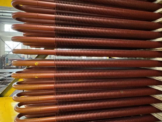 Boiler / Isı Değiştiricisi için Kaynaklı Paslanmaz Çelik Fin Tubları